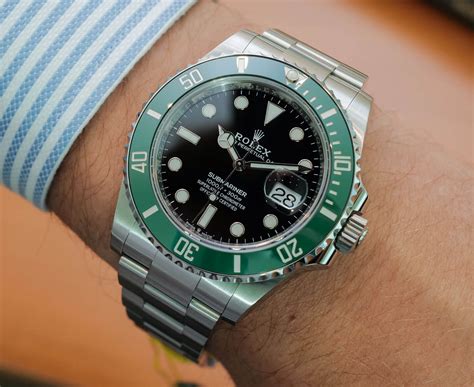 rolex green monster|green rolex price.